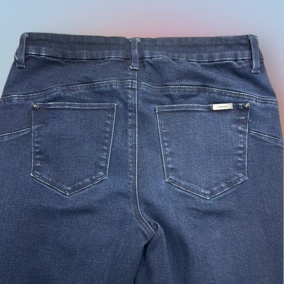 CHICO’S Women’s 00 SO LIFTING SLIM LEG Blue Jeans - Picture 3 of 4